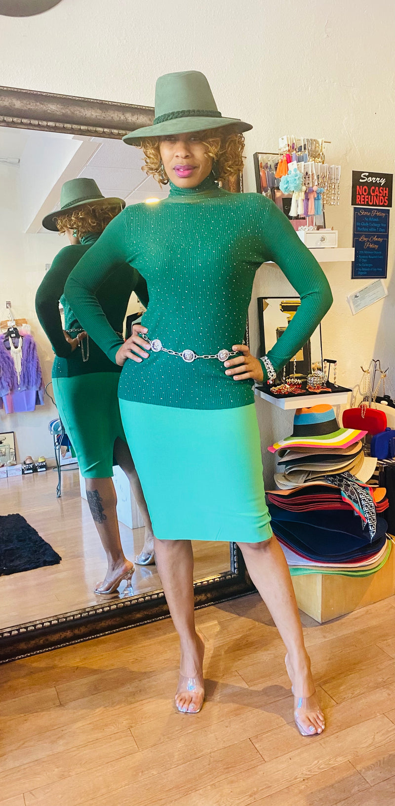 Sequence turtleneck