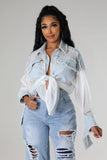 Denim Blouse