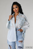 Denim Blouse